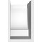 Ekena Millwork Standard Alpine Architectural Grade PVC Rafter Tail, 5"W X 8"H X 20"L RFTP05X08X20ALP - alternate 3